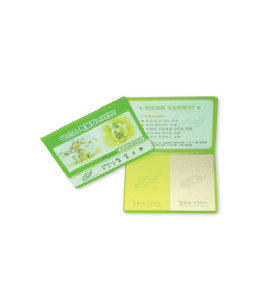 수첩형 점착칼라잇 2쪽 20매